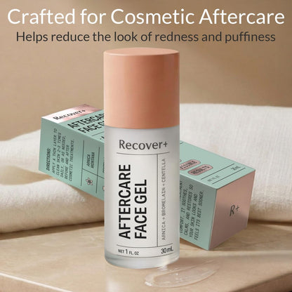 Escentile Arnica Face Gel – Lightweight Post-Procedure Recovery Gel with Arnica, Bromelain, Centella & Vitamin B3, 1 fl oz Avelisse