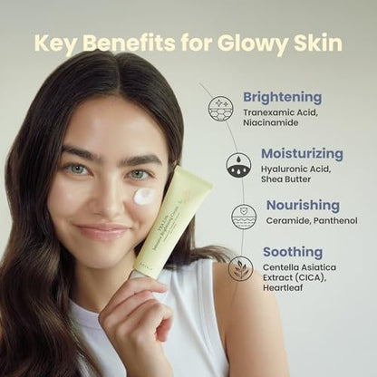 AXIS-Y TXA 2.5% Intensive Brightening Cream – Tranexamic Acid Moisturizer with Niacinamide & Glutathione for Dark Spots & Uneven Skin Tone (1.69 fl. oz.) Avelisse