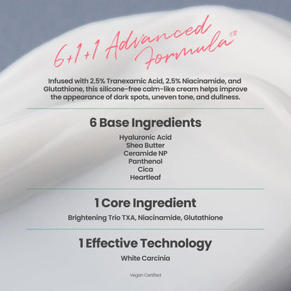 AXIS-Y TXA 2.5% Intensive Brightening Cream – Tranexamic Acid Moisturizer with Niacinamide & Glutathione for Dark Spots & Uneven Skin Tone (1.69 fl. oz.) Avelisse