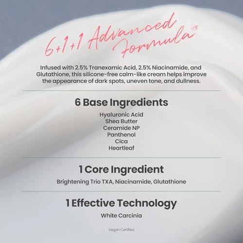 AXIS-Y TXA 2.5% Intensive Brightening Cream – Tranexamic Acid Moisturizer with Niacinamide & Glutathione for Dark Spots & Uneven Skin Tone (1.69 fl. oz.) Avelisse