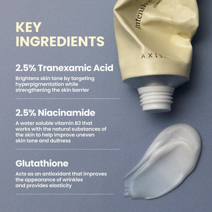 AXIS-Y TXA 2.5% Intensive Brightening Cream – Tranexamic Acid Moisturizer with Niacinamide & Glutathione for Dark Spots & Uneven Skin Tone (1.69 fl. oz.) Avelisse