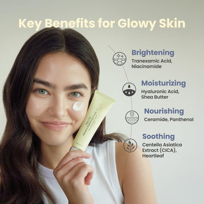 AXIS-Y TXA 2.5% Intensive Brightening Cream – Tranexamic Acid Moisturizer with Niacinamide & Glutathione for Dark Spots & Uneven Skin Tone (1.69 fl. oz.) Avelisse