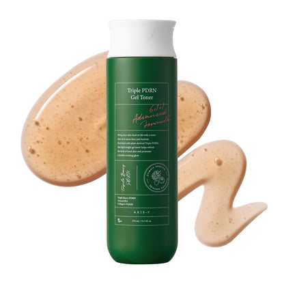 AXIS-Y Triple PDRN Gel Toner – Hydrating Korean Toner with Vegan PDRN, Astaxanthin, Collagen & Peptides – Soothing, Moisture Barrier Repair & Firming Skincare (9.13 fl. oz.) Avelisse
