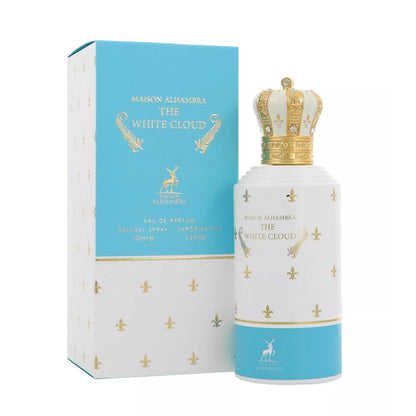 Maison Alhambra The White Cloud Eau de Parfum – Gourmand, Floral, Woody, Sweet Unisex Fragrance, 3.4 oz (100 ml) Avelisse