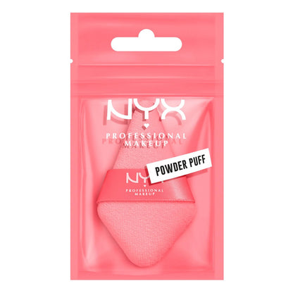 NYX PROFESSIONAL MAKEUP Wonder Setting Powder Puff Applicator – Soft, Reusable Triangle Powder Puff for Loose & Pressed Powders, Baking & Brightening