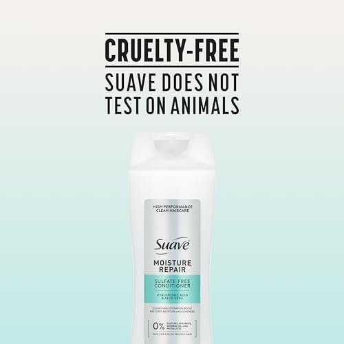 Suave Moisture Repair Conditioner, Sulfate-Free, Restored Moisture with Every Wash, Safe for Color Treated Hair, 12.6 oz - görsel 18
