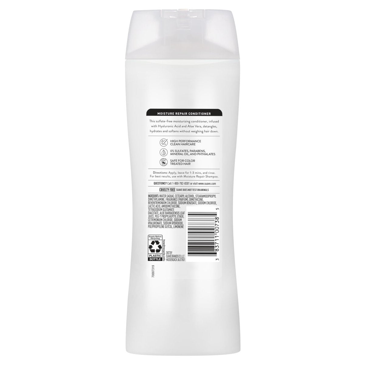 Suave Moisture Repair Conditioner, Sulfate-Free, Restored Moisture with Every Wash, Safe for Color Treated Hair, 12.6 oz - görsel 11