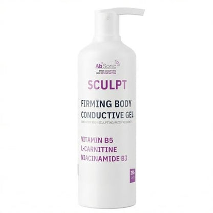 Absonic Sculpt Firming Cavitation Conductive Gel - Toning Gel with L-Carnitine & Vitamin B5 for Body Cavitation, Sculpting & Tightening Devices - 8.5oz - Made in USA Avelisse