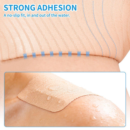 Waterproof & Sweat-Resistant Tattoo Cover Up Tape – Light Tan Skin Tone, 2 Rolls, 4"x16.4ft, Cuttable Cover Up Patches for Tattoos, Scars & Birthmarks Avelisse