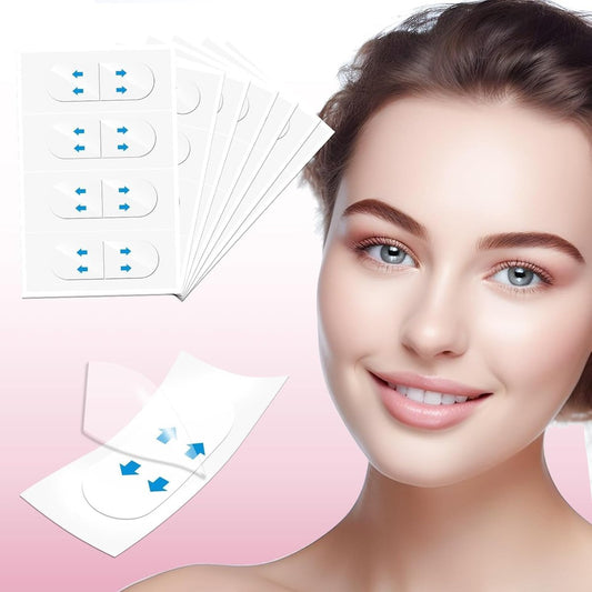 LadPemo Neck Tape Lifting Invisible – Instant Facelift Tape for Sagging Skin, Wrinkles, Jowls, and Turkey Neck
