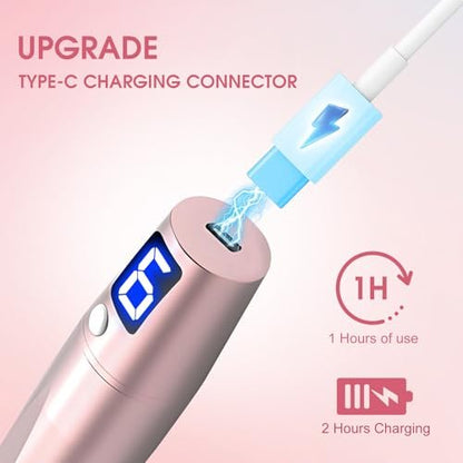 0.25mm Microneedle Derma Roller for Skin – Home Microneedling Pen for Women & Men Avelisse
