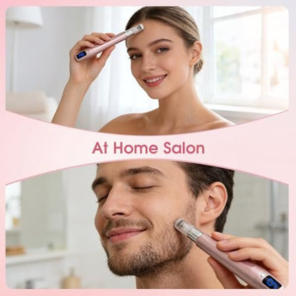0.25mm Microneedle Derma Roller for Skin – Home Microneedling Pen for Women & Men Avelisse