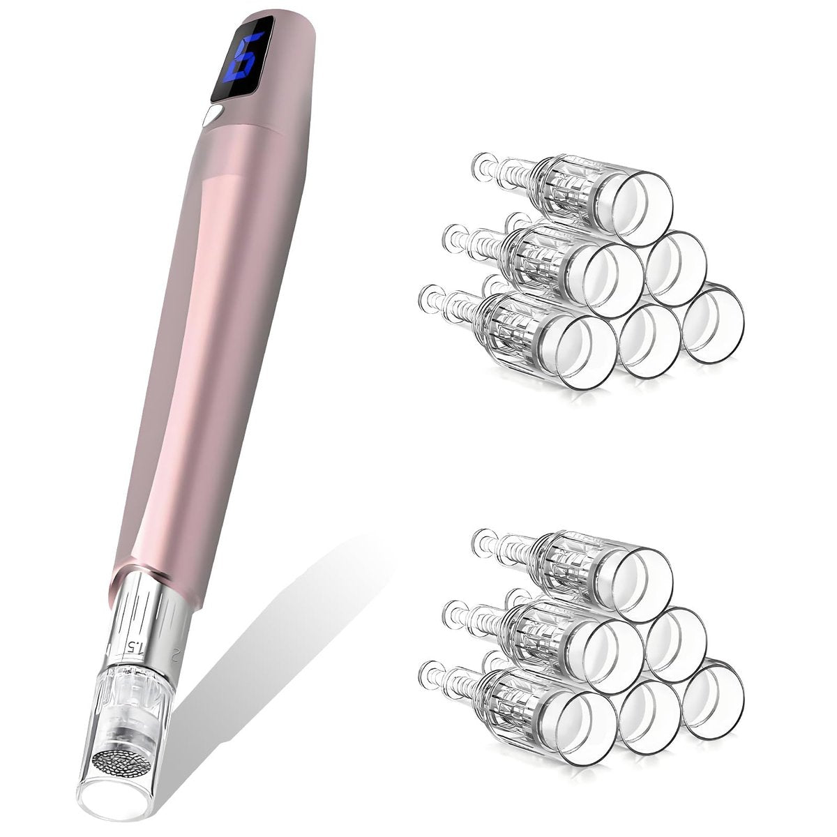 0.25mm Microneedle Derma Roller for Skin – Home Microneedling Pen for Women & Men Avelisse