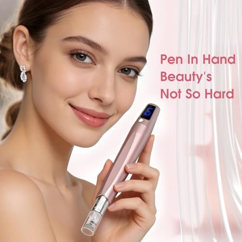 0.25mm Microneedle Derma Roller for Skin – Home Microneedling Pen for Women & Men Avelisse