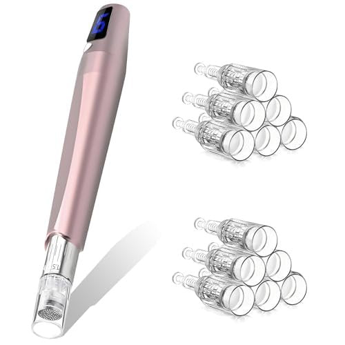 0.25mm Microneedle Derma Roller for Skin – Home Microneedling Pen for Women & Men Avelisse