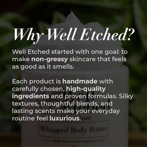 Lemon Meringue Body Butter - Handcrafted Whipped Shea & Mango Butter, Fast Absorbing Natural Moisturizer for Dry Skin, Eczema, Stretch Marks, After Sun - 8 fl oz - görsel 4