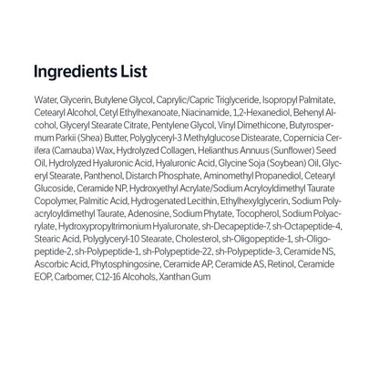 SUNGBOON EDITOR Deep Collagen 7GF Korean Night Cream for Face and Neck | Advanced Skincare Formula with 5 Ceramides & Retinol | Firm-Looking & Barrier-Supporting Nighttime Moisturizer, 1.69 oz Avelisse