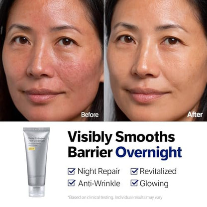 SUNGBOON EDITOR Deep Collagen 7GF Korean Night Cream for Face and Neck | Advanced Skincare Formula with 5 Ceramides & Retinol | Firm-Looking & Barrier-Supporting Nighttime Moisturizer, 1.69 oz Avelisse