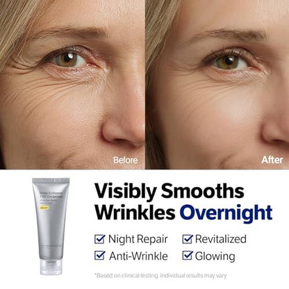 SUNGBOON EDITOR Deep Collagen 7GF Korean Night Cream for Face and Neck | Advanced Skincare Formula with 5 Ceramides & Retinol | Firm-Looking & Barrier-Supporting Nighttime Moisturizer, 1.69 oz Avelisse