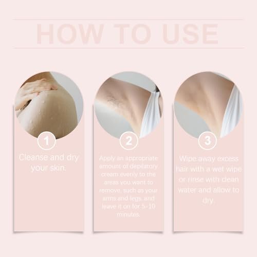 Bare Basic Hair Removal Cream for Women – Gentle No-Shave Depilatory with Vitamin E & B5, Moisturizing Formula, 5.29 Fl Oz Avelisse