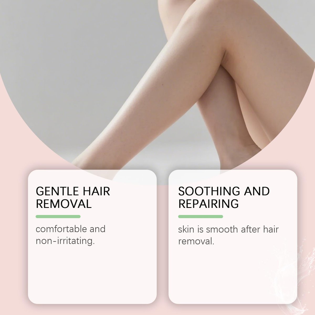 Bare Basic Hair Removal Cream for Women – Gentle No-Shave Depilatory with Vitamin E & B5, Moisturizing Formula, 5.29 Fl Oz Avelisse