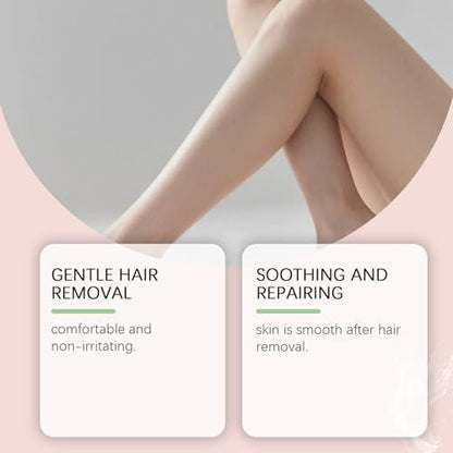 Bare Basic Hair Removal Cream for Women – Gentle No-Shave Depilatory with Vitamin E & B5, Moisturizing Formula, 5.29 Fl Oz Avelisse