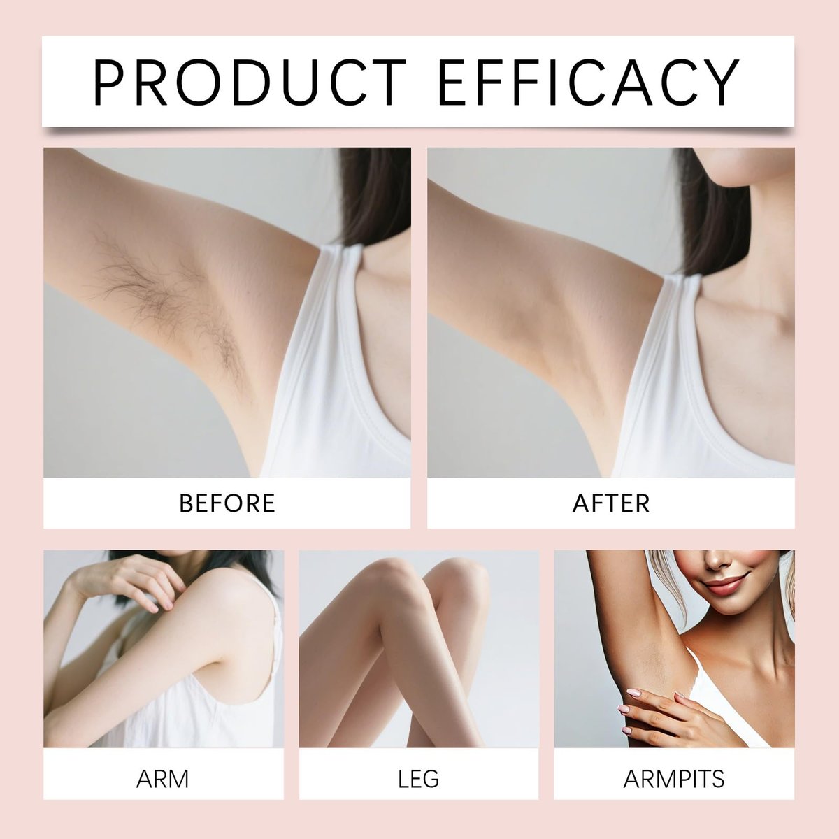 Bare Basic Hair Removal Cream for Women – Gentle No-Shave Depilatory with Vitamin E & B5, Moisturizing Formula, 5.29 Fl Oz Avelisse
