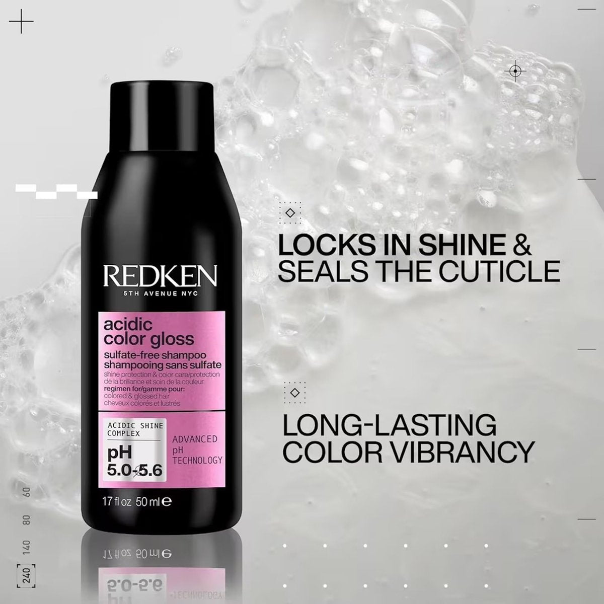 Redken Acidic Color Gloss Shine Mini Kit – Sulfate-Free Shampoo, Conditioner & Heat Protect Leave In Treatment for Hair Shine & Vibrant Color, Travel Size Avelisse