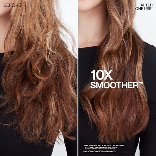 Redken Acidic Bonding Concentrate Mini Kit – Strengthening Shampoo, Conditioner & Leave-In Treatment for Damaged Hair, Reduces Breakage & Split Ends, Travel Size Avelisse