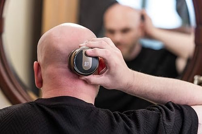 Andis 562927 Head Shaver for Skull - Waterproof Wet/Dry Rotary Shaver with 5 Floating Heads - Black Avelisse