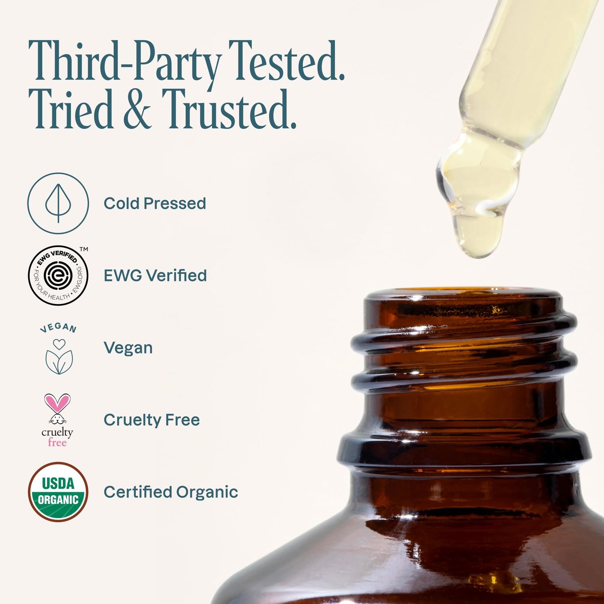 Cliganic Organic Hemp Seed Oil for Skin, Face & Hair - 100% Pure Cold Pressed Natural Unrefined, 8 Fl Oz Avelisse