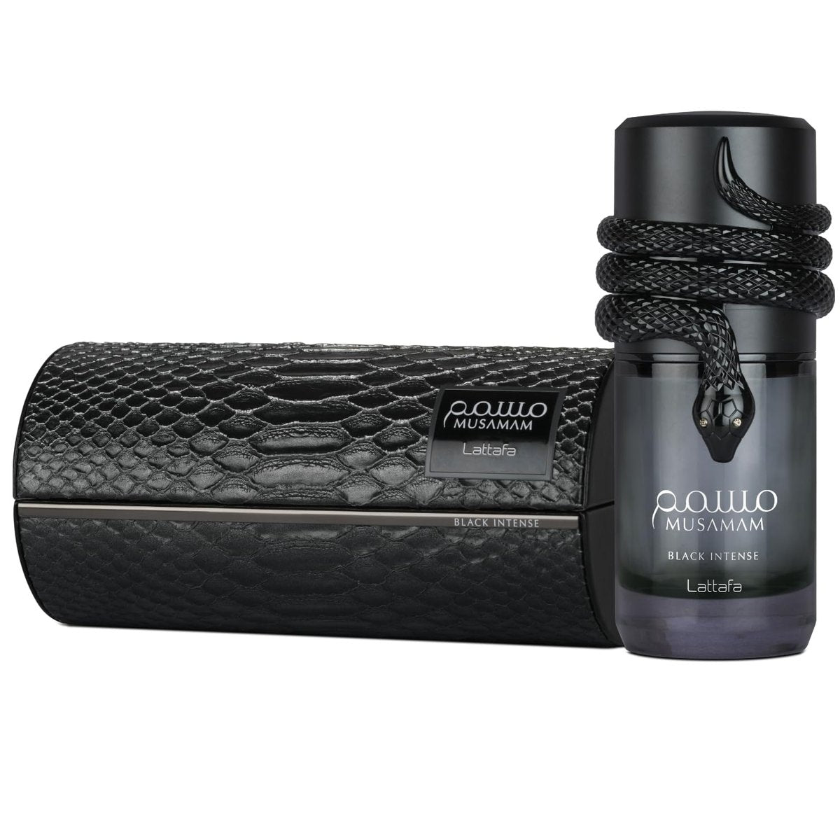 Lattafa Musamam Black Intense Eau de Parfum – Spicy Woody Amber Fragrance for Unisex, 3.4 oz (100 ml) Avelisse