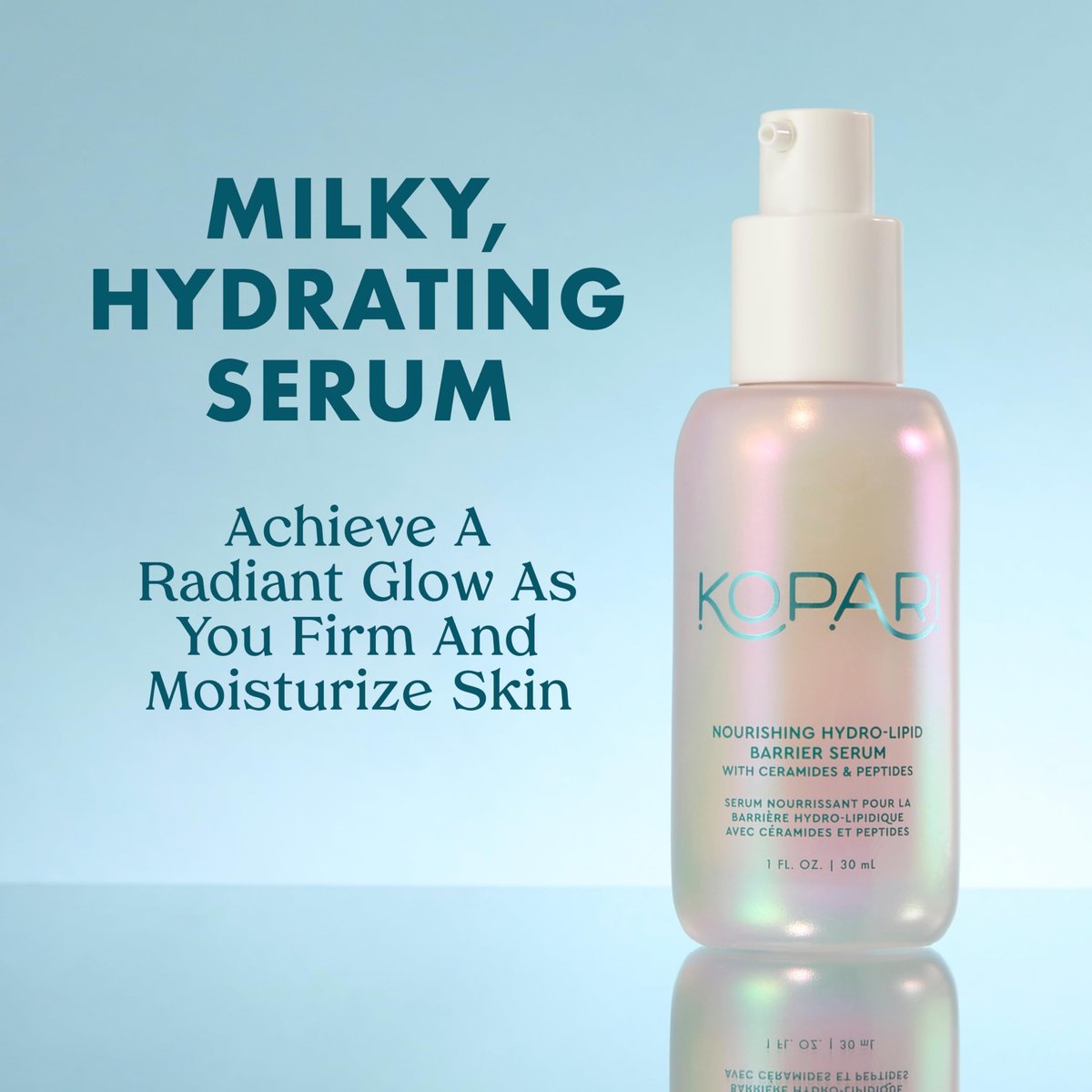 Kopari Nourishing Hydro-Lipid Barrier Serum - 1 Fl Oz Hydrating Face Serum Avelisse