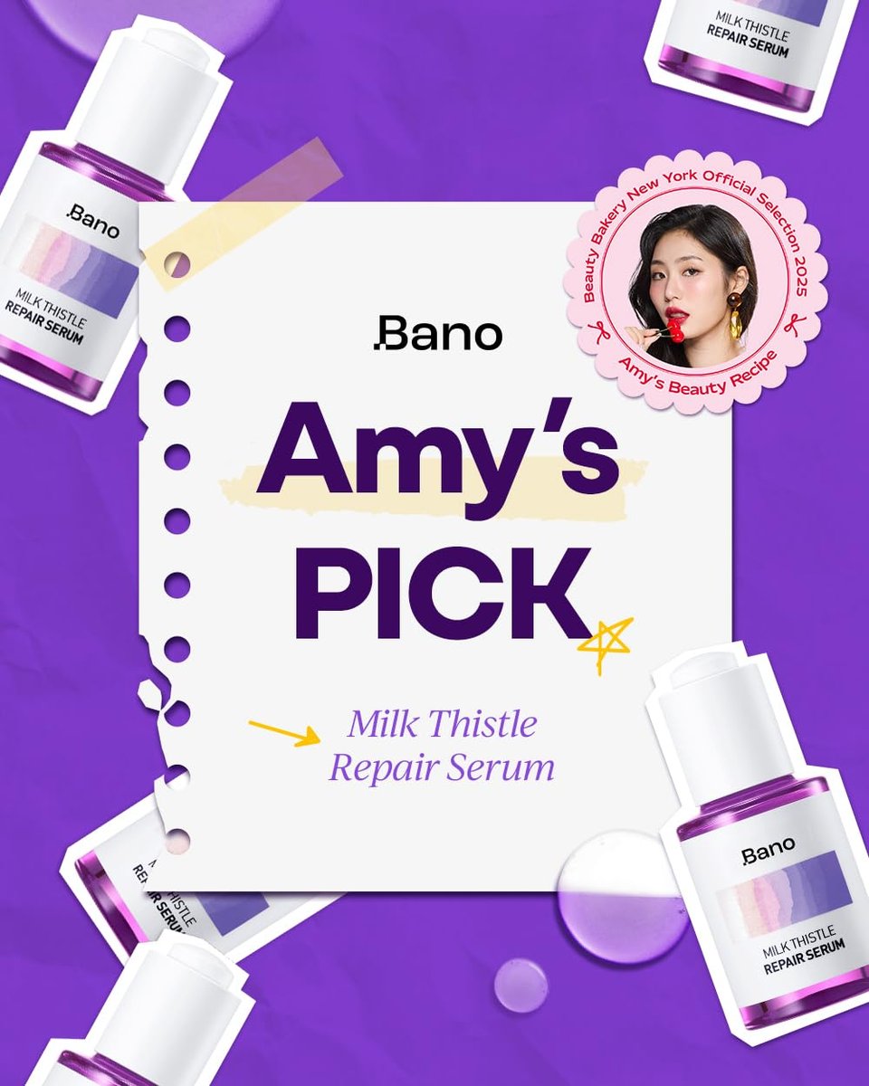 Bano Milk Thistle Repair Serum – Calming & Barrier Repair for Sensitive, Redness-Prone Skin | Hydrating, Fast-Absorbing, Fragrance-Free Korean Skincare (1.01 fl oz) Avelisse