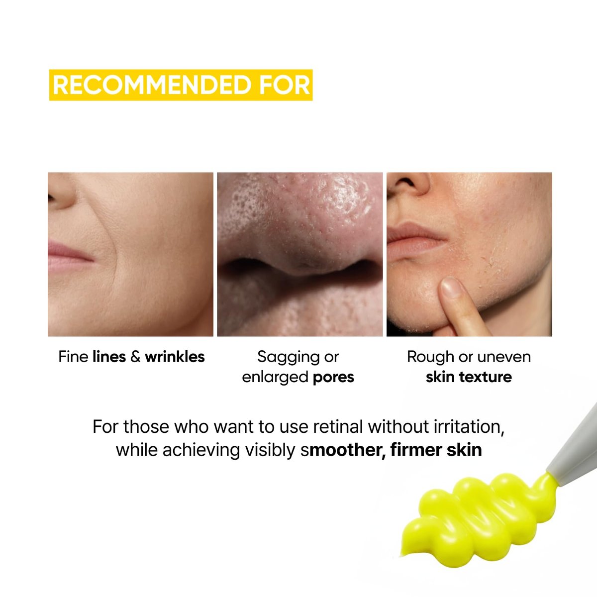 SAYNID Retinal Firming Booster Cream - 0.05% Optimal Retinal Anti-Aging Day & Night Moisturizer, Pore Tightening & Wrinkle Care, 15ml/0.50 fl oz - görsel 7