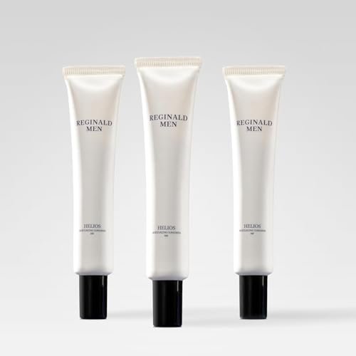 Reginald Men Helios Moisturizing Sunscreen AM SPF 50+ PA++++ (Pack of 3) Avelisse