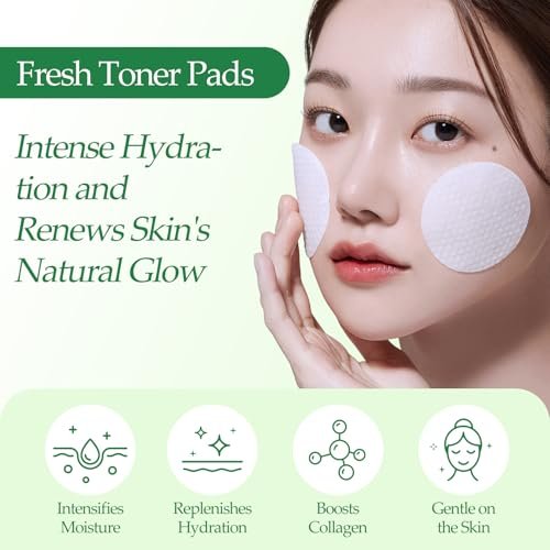 Snidin Toner Pads with Centella Asiatica & Collagen – 70 Pads for Hydration & Even Skin Tone Avelisse