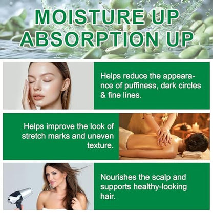 Green Arabica Coffee Oil - 100% Pure & Natural for Face, Body & Hair | Enhances Firmness & Elasticity | Daily Skincare Essential Oil for Deep Nourishment & Hydration - 60ml Avelisse