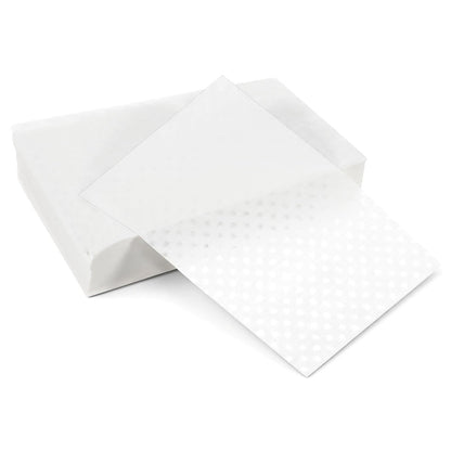300 Pcs End Papers for Hair – Disposable Salon Perm Papers, High Temperature Resistance Curling Tissue for Hot & Cold Perms (White)