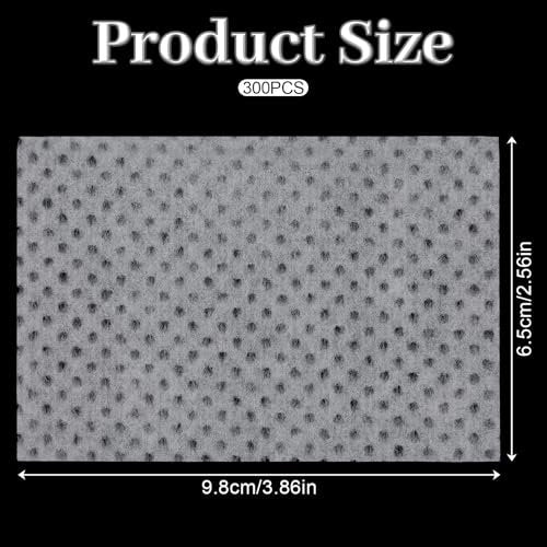 300 Pcs End Papers for Hair – Disposable Salon Perm Papers, High Temperature Resistance Curling Tissue for Hot & Cold Perms (White) - görsel 4