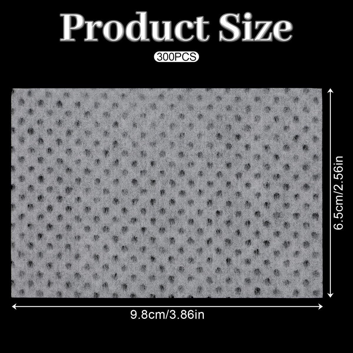 300 Pcs End Papers for Hair – Disposable Salon Perm Papers, High Temperature Resistance Curling Tissue for Hot & Cold Perms (White) - görsel 3