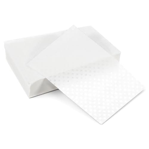 300 Pcs End Papers for Hair – Disposable Salon Perm Papers, High Temperature Resistance Curling Tissue for Hot & Cold Perms (White) - görsel 2