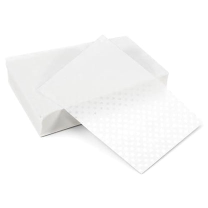 300 Pcs End Papers for Hair – Disposable Salon Perm Papers, High Temperature Resistance Curling Tissue for Hot & Cold Perms (White)