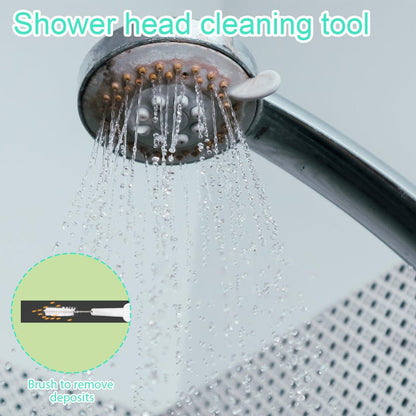 70-Piece Shower Head Cleaning Tools Kit – Multifunctional Anti-Clogging Picks and Brush Set for Bathroom, Faucets, Sinks, and Nozzles