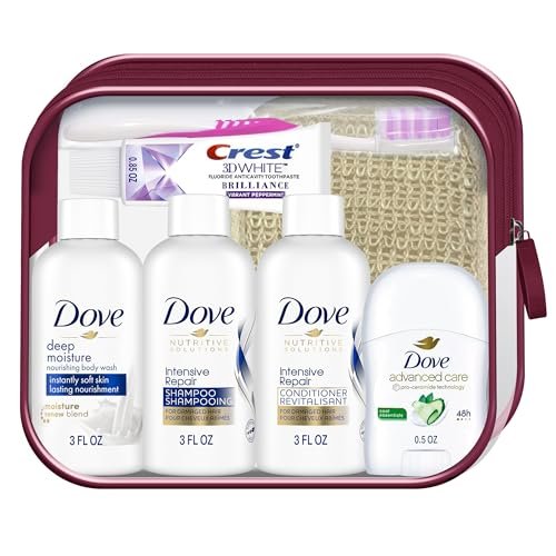 Convenience Kits International Women’s 10-Piece Toiletry Kit Featuring Dove - görsel 6