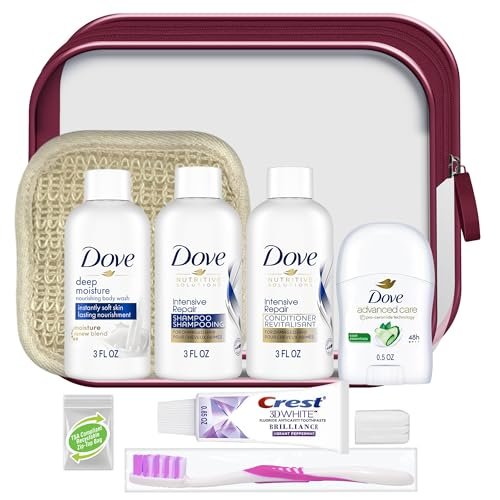 Convenience Kits International Women’s 10-Piece Toiletry Kit Featuring Dove - görsel 2