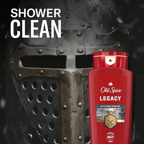 Old Spice Body Wash for Men, 24/7 Shower Fresh & Clean, Legacy with Coconut, Pine & Cedar Scent, 16 oz - görsel 14
