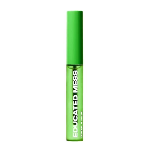 Educated Mess Grow A Pair Lash & Brow Enhancing Serum – Prostaglandin-Free, Non-Irritating Formula (5 ml / 0.17 fl oz) Avelisse