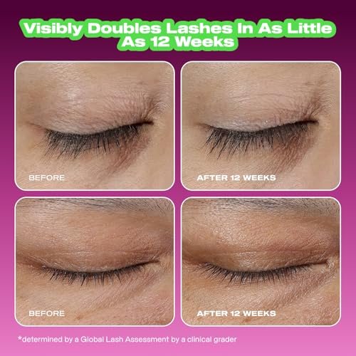 Educated Mess Grow A Pair Lash & Brow Enhancing Serum – Prostaglandin-Free, Non-Irritating Formula (5 ml / 0.17 fl oz) Avelisse