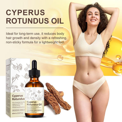 ITSDAWN Cyperus Rotundus Oil for Hair Removal – Natural Oil to Reduce Unwanted Hair & Soothe Skin, Moisturizing Body Oil for Smooth Skin, 2.02 Fl Oz